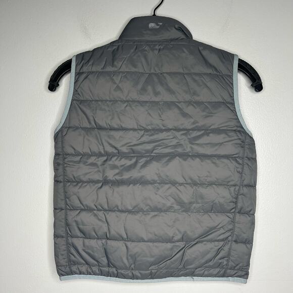 NEW Vineyard Vines Outerwear Kids Mountain Weekend Puffer Vest Gray Youth Size 7 - Picture 5 of 7